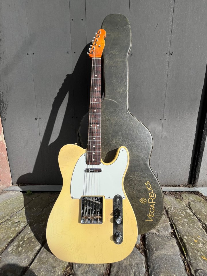 Vegarelics Telecaster Crossroads White