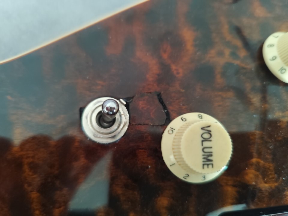 EVH Wolfgang Special Tiger Eye Glow