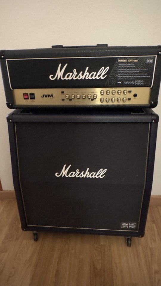 Marshall JVM 210 H + pantalla 4x12 Celestion