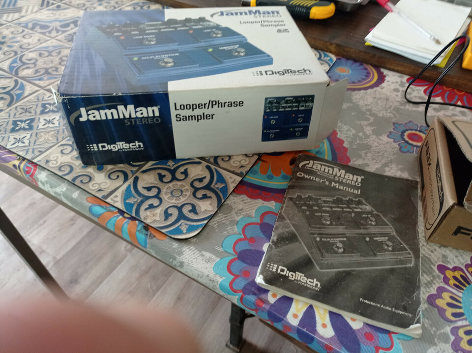 Digitech jamman stereo+footswitch