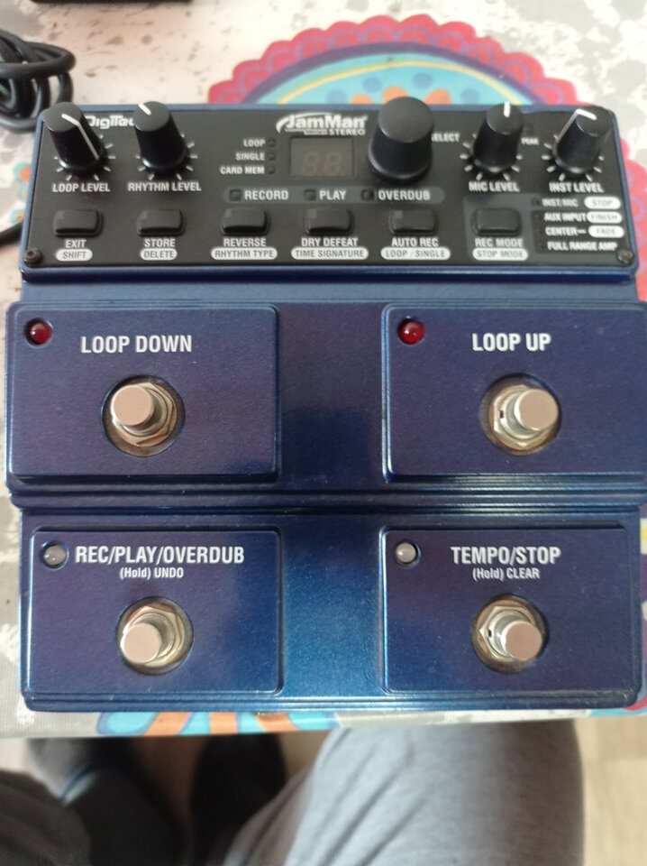 Digitech jamman stereo+footswitch