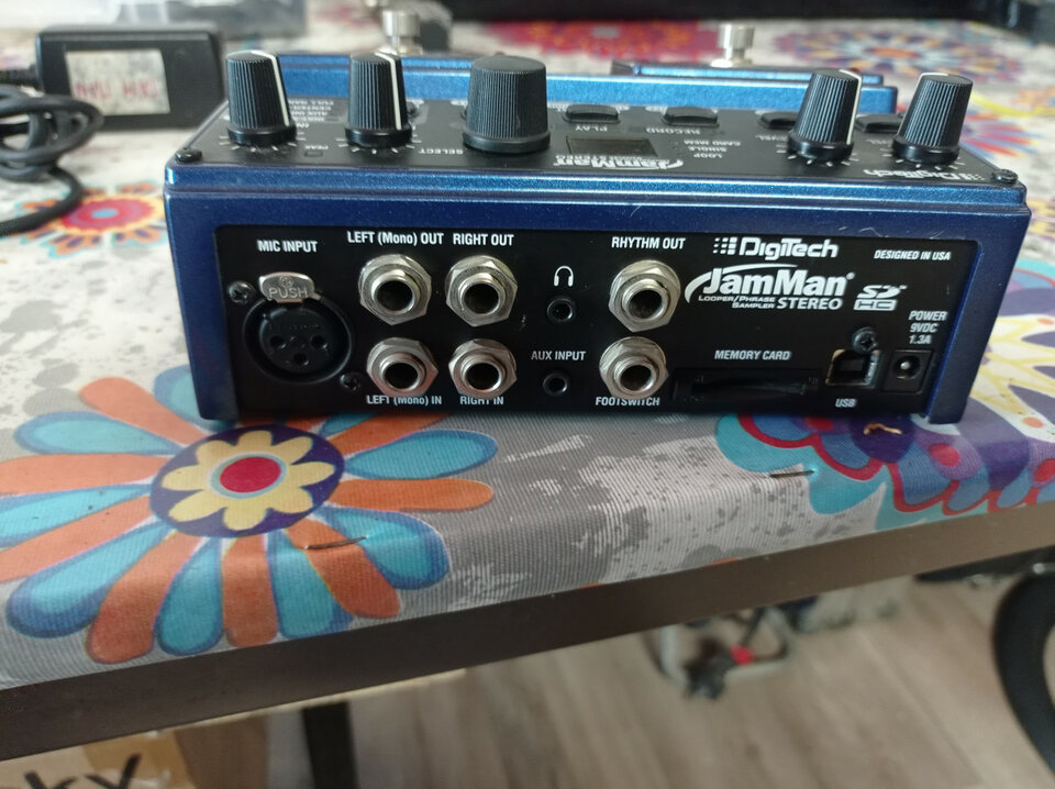 Digitech jamman stereo+footswitch
