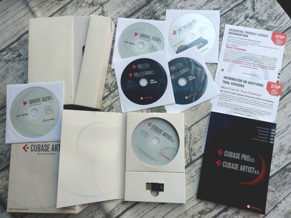 Cubase Artist 8.5 Software Steinberg