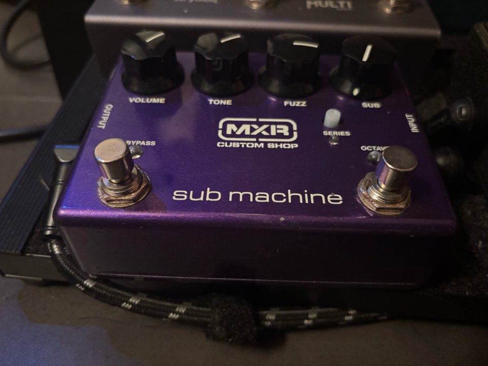Fuzz octave fuzz mxr submachine