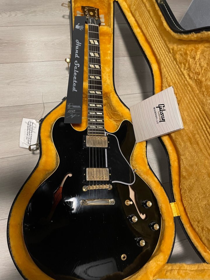 Gibson ES-335 63 Murphy Lab Authentic Aged Antique Ebony