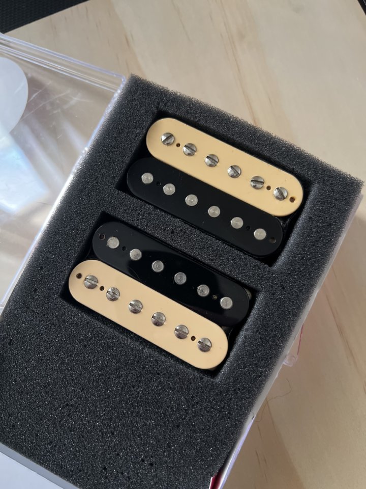 Set Gibson 57 Classic zebra x 57 Classic cubierta niquel