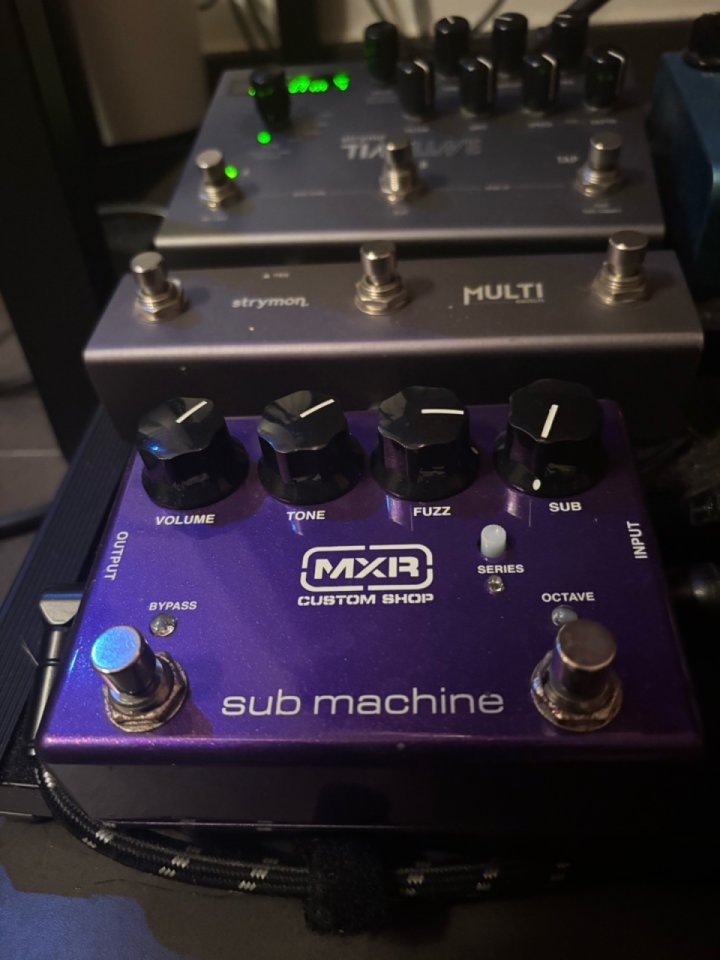 Fuzz octave fuzz mxr submachine