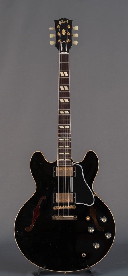 Gibson ES-335 63 Murphy Lab Authentic Aged Antique Ebony