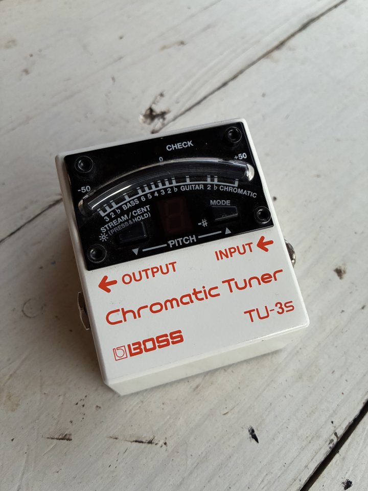 Afinador Boss TU-3S Floor Tuner
