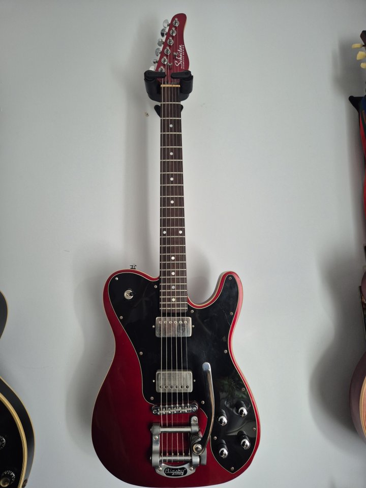 Schecter pt fastback II B M RED