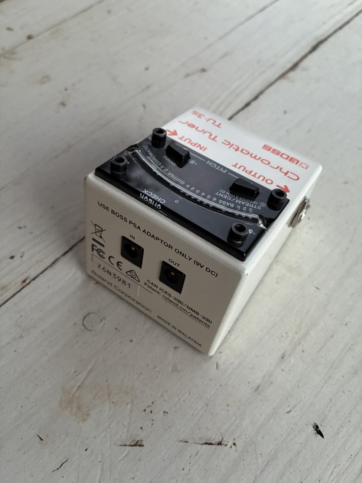 Afinador Boss TU-3S Floor Tuner