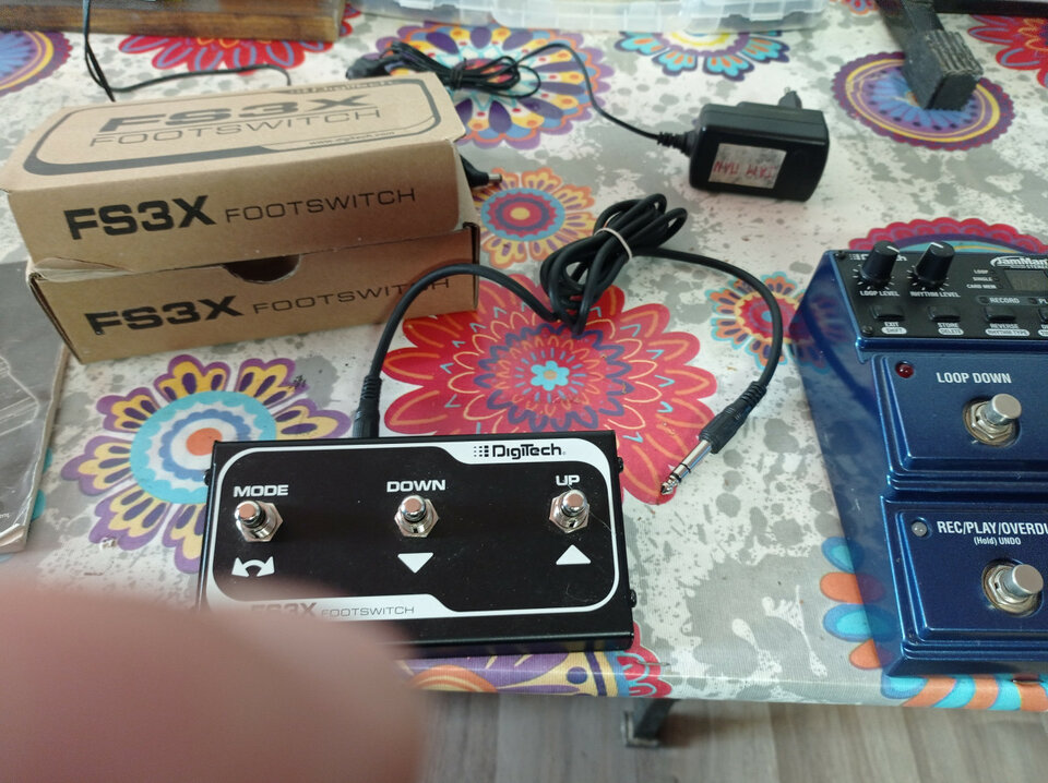 Digitech jamman stereo+footswitch