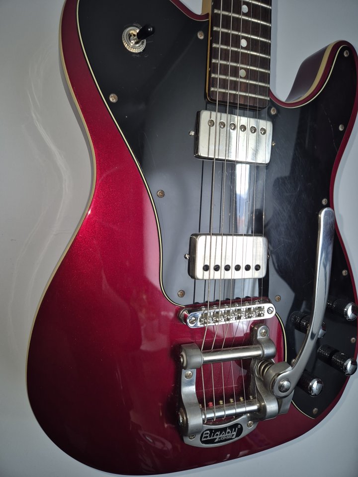 Schecter pt fastback II B M RED