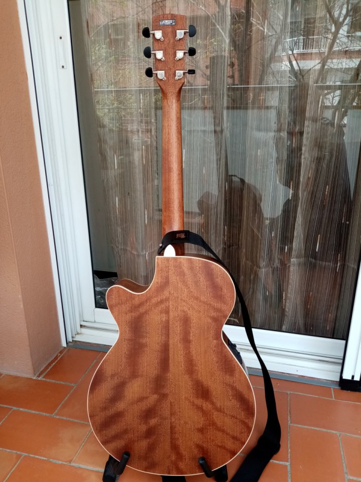 Cort L100F Electroacústica con tapa maciza de abeto y previo fishman