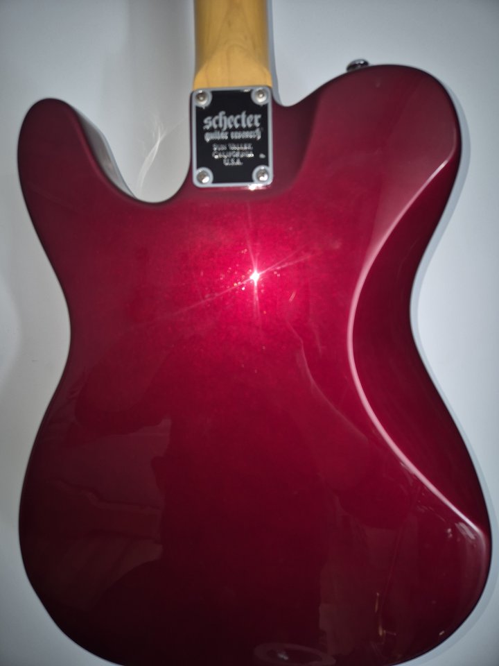 Schecter pt fastback II B M RED