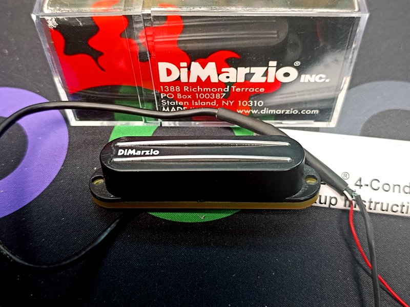 Pastilla DIMARZIO The Cruiser DP186 Negra Middle/Neck de segunda mano · Foto 1 de 2 · Málaga · 60 €