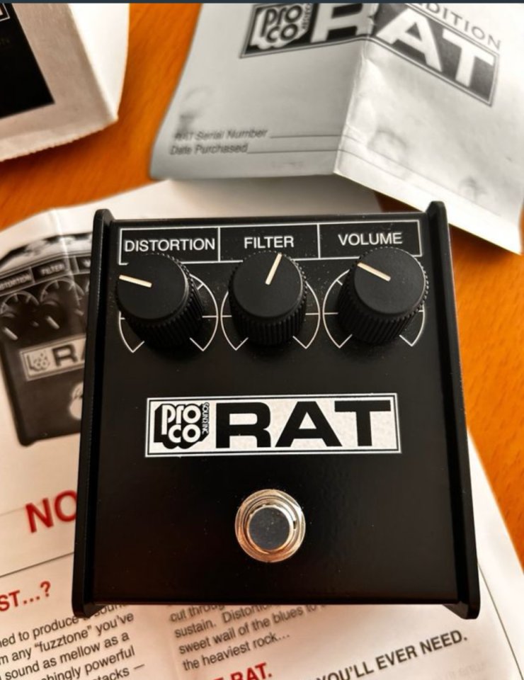 Proco Rat Whiteface Reissue