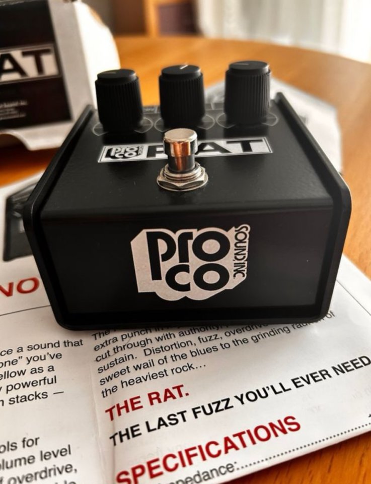 Proco Rat Whiteface Reissue