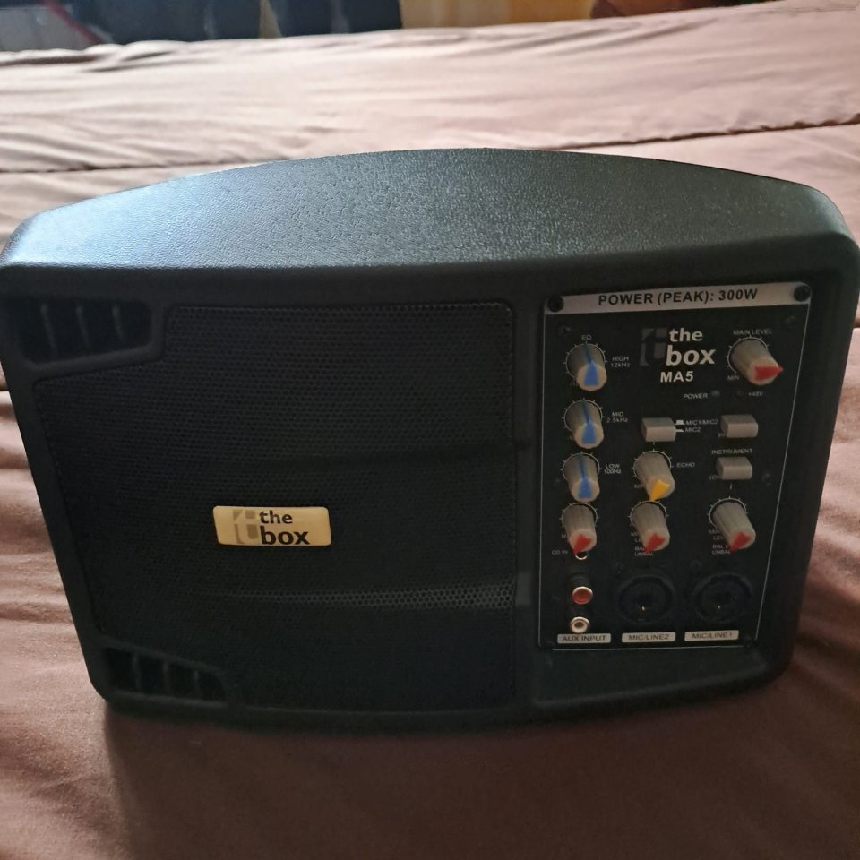 The BOX MA5 Amplificador Portátil