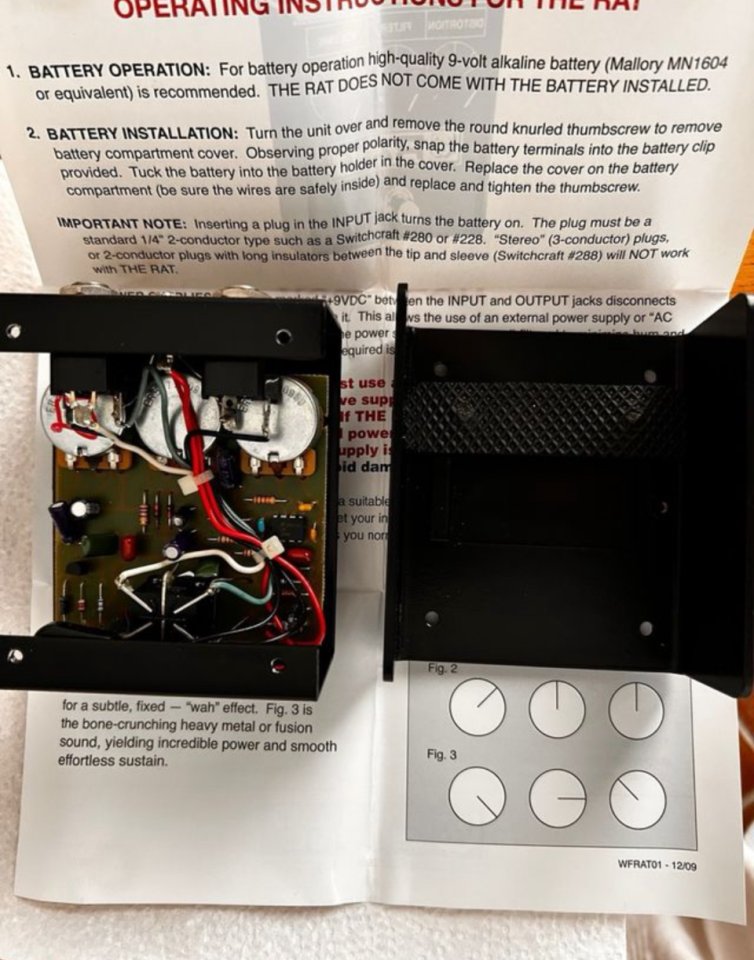 Proco Rat Whiteface Reissue