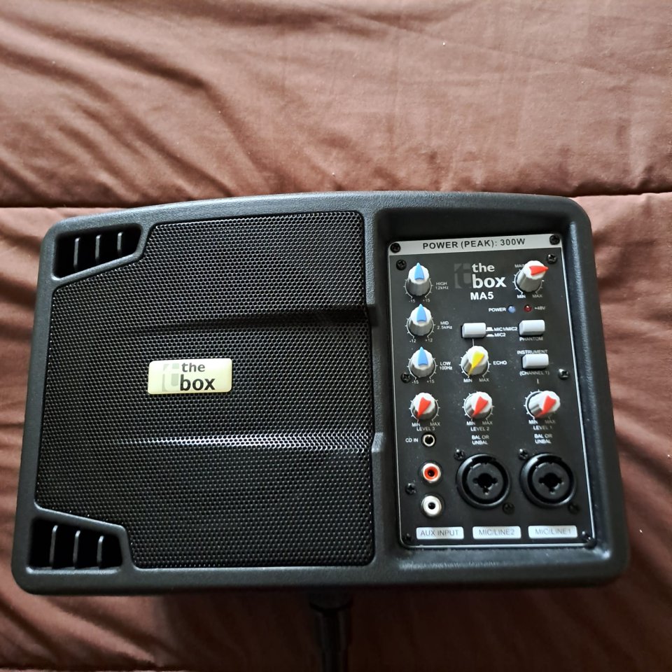The BOX MA5 Amplificador Portátil