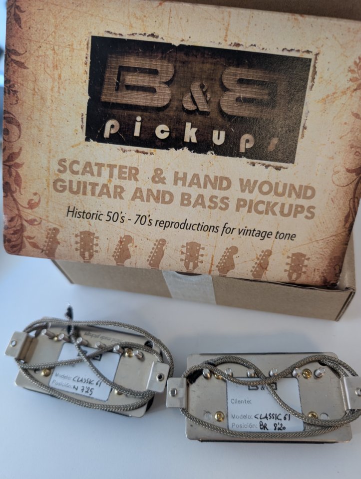 B&B pickups Classic 61 set de segunda mano · Foto 2 de 3 · Alicante · 180 €