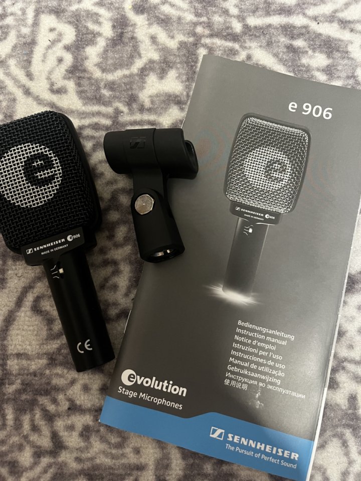Sennheiser e906 Micrófono de segunda mano · Foto 1 de 3 · Granada · 115 €