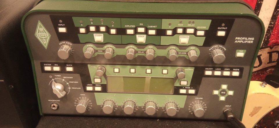 Kemper Profiler /// CAMBIOS ///