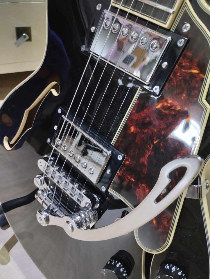 D'Angelico Mini DC con B&B pickups