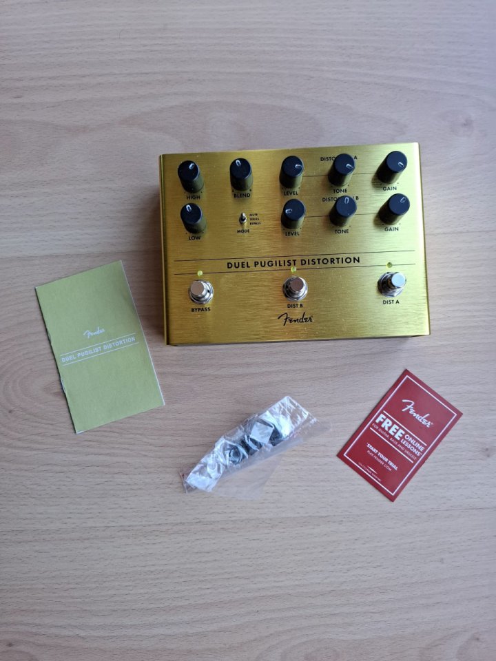 Fender Duel Pugilist Distortion