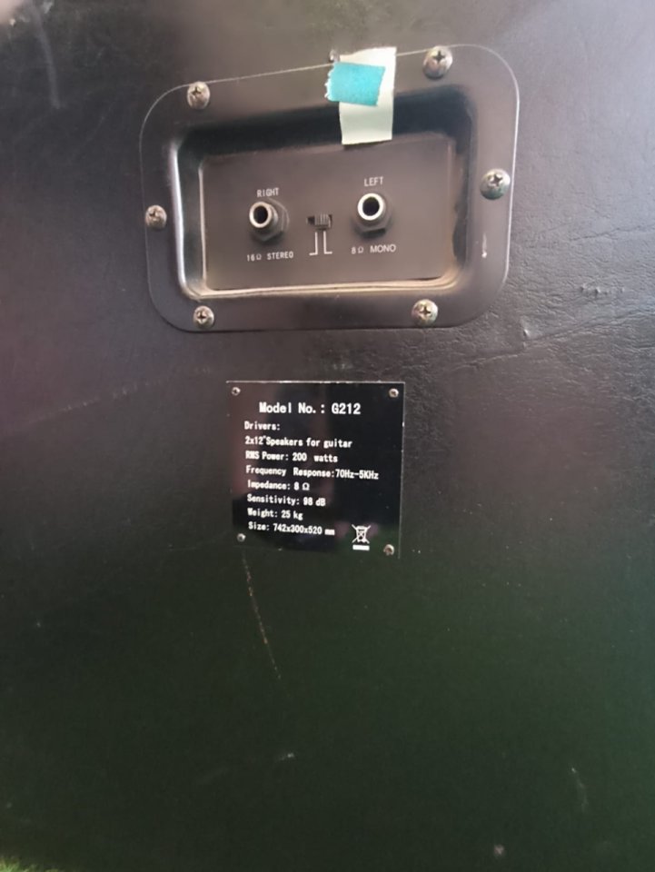 Orange Dual Terror + 2x12( opcional)