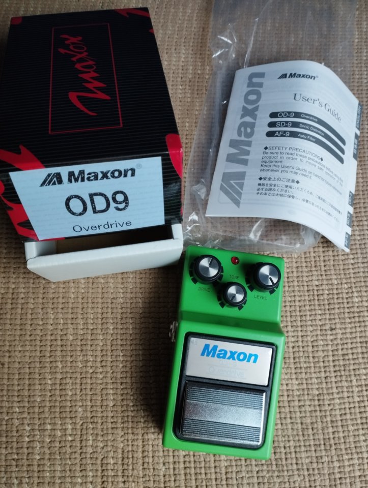 Maxon OD-9 Made in Japan