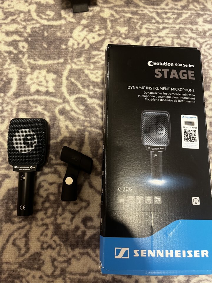 Sennheiser e906 Micrófono de segunda mano · Foto 3 de 3 · Granada · 115 €