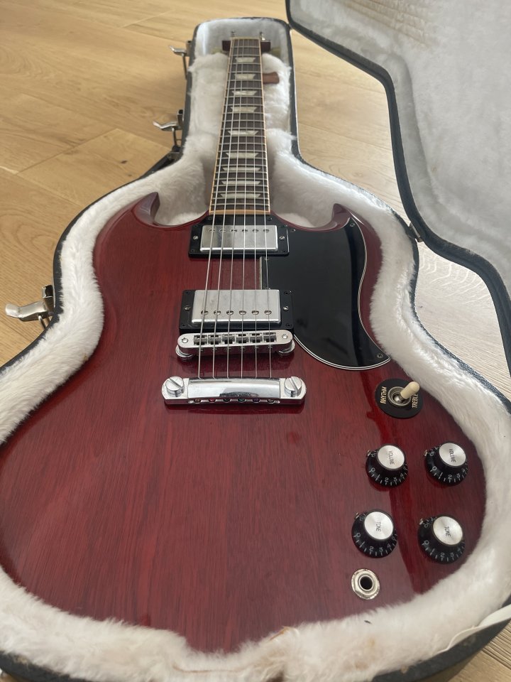 Gibson SG reissue 61 (Pala reparada)