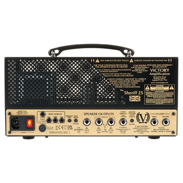 Victory Amplifiers Sheriff 25 Lunch Box Head