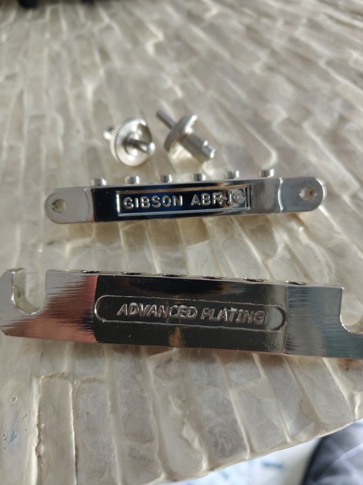 Puente ABR1 y cordal stop bar Gibson(reservado)