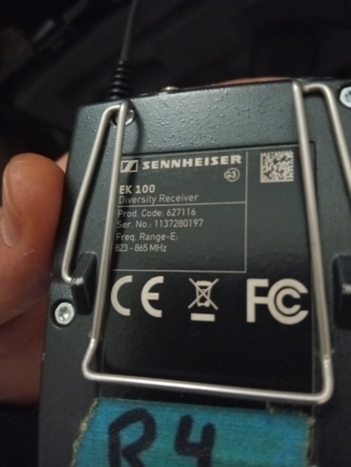 2x Sennheiser ew100 G3 + mke2 gold