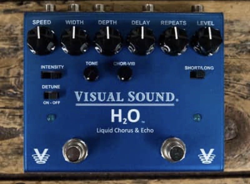 Pedal analógico doble Chorus + Delay H2O de segunda mano · Madrid · 125 €