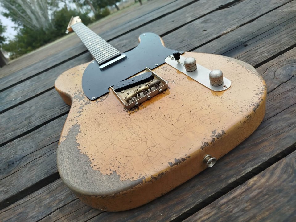 Telecaster Blackguard Heavy Relic Josefina Campos & Brazilian Rosewood