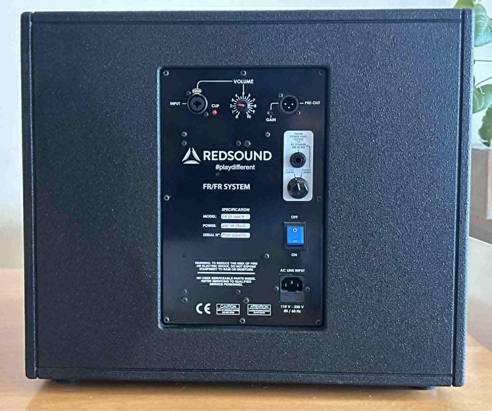 Altavoz FRFR REDSOUND modelo BM12/PRO de segunda mano · Foto 5 de 6 · Barcelona · 550 €