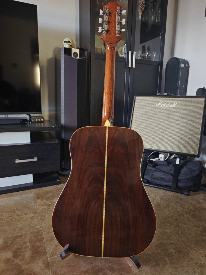 Guitarra Vintage Japonesa K. Suzuki '76 impecable Tapa Sólida, Pastilla K&K de segunda mano · Foto 8 de 10 · Málaga · 650 €