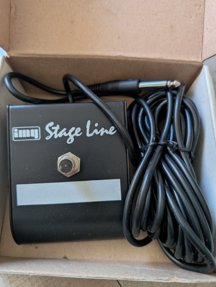 Footswitch Marshall pedales conmutadores varios cambio canal ampli