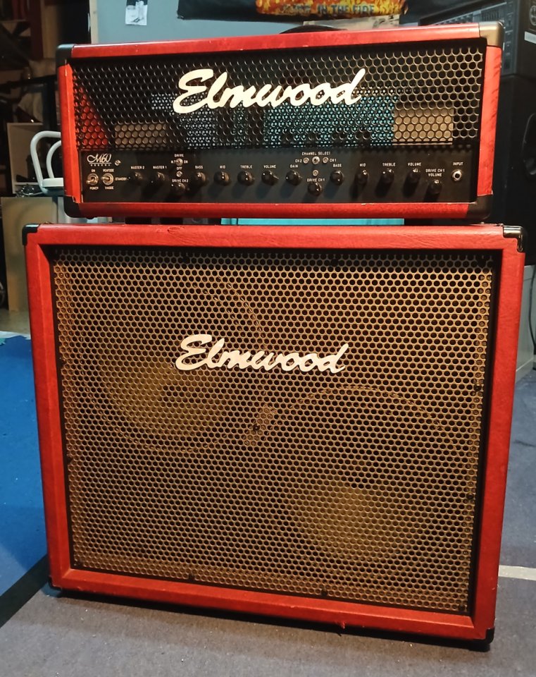 Vendo cabezal Elmwood Modena M60 y pantalla Elmwood 2x12 de segunda mano · Foto 2 de 10 · Madrid · 1700 €