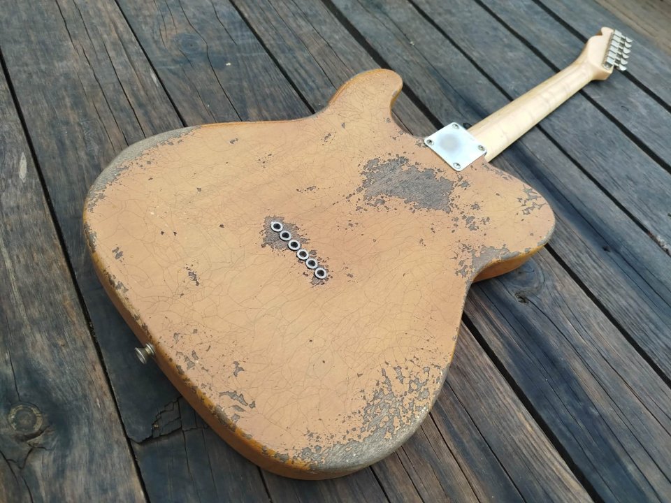 Telecaster Blackguard Heavy Relic Josefina Campos & Brazilian Rosewood