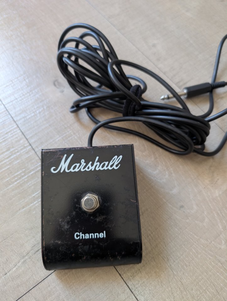 Footswitch Marshall pedales conmutadores varios cambio canal ampli