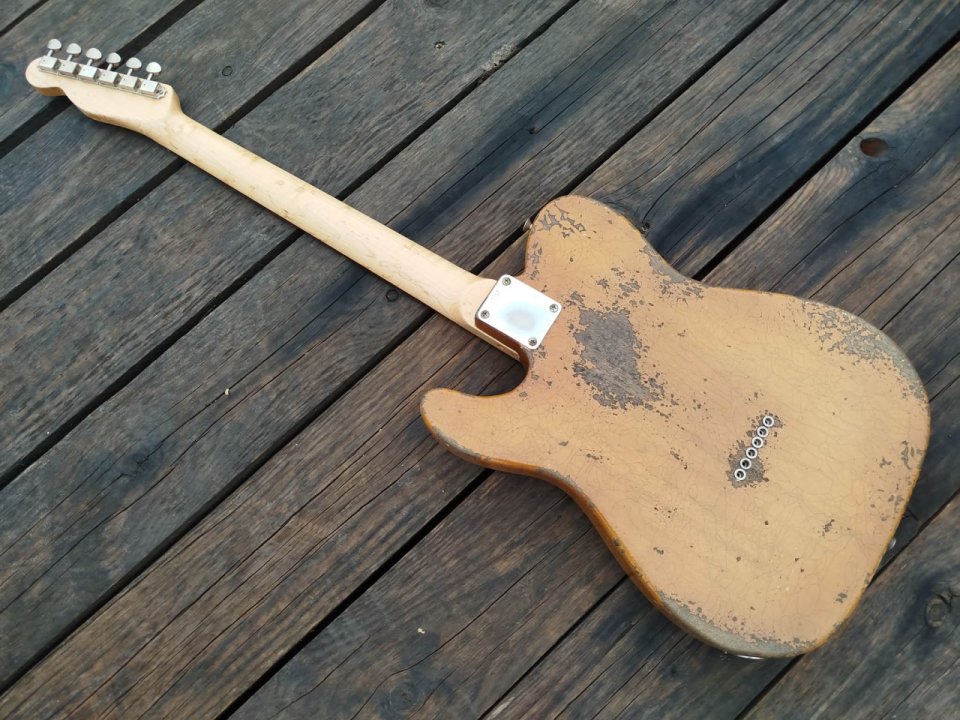 Telecaster Blackguard Heavy Relic Josefina Campos & Brazilian Rosewood