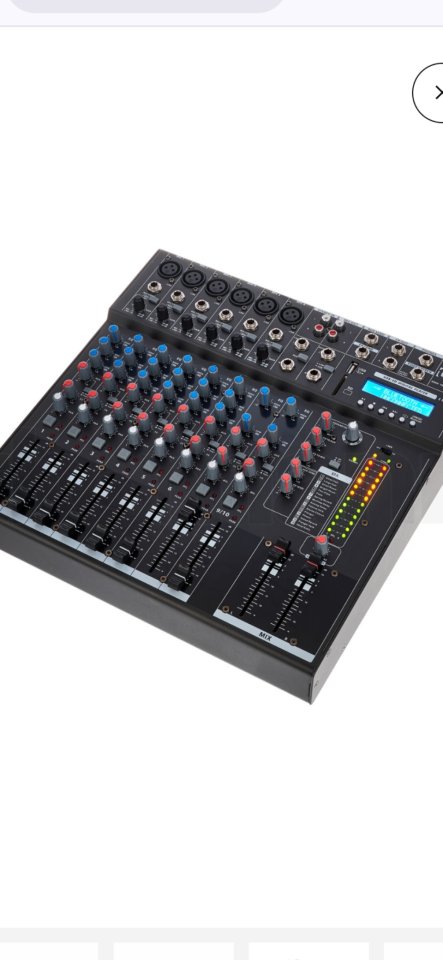 Mesa de sonido THE T. MIX FXMP USB de segunda mano · Foto 1 de 6 · Cádiz · 155 €