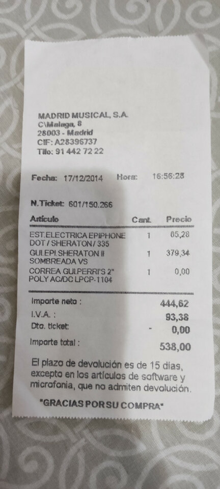 Epiphone Seraton II (modificada) + estuche original Epiphone