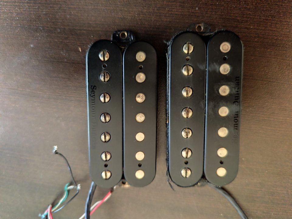 Seymour Duncan Pegasus y Sentient 7 cuerdas de segunda mano · Foto 1 de 5 · Murcia · 170 €