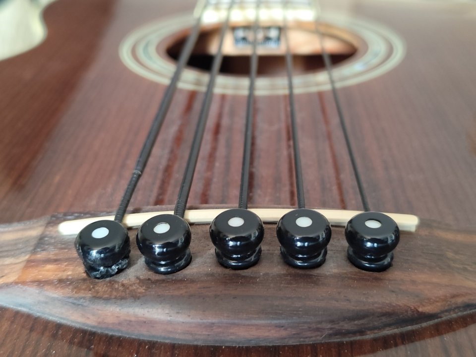 Bajo acústico Ibanez 5 cuerdas